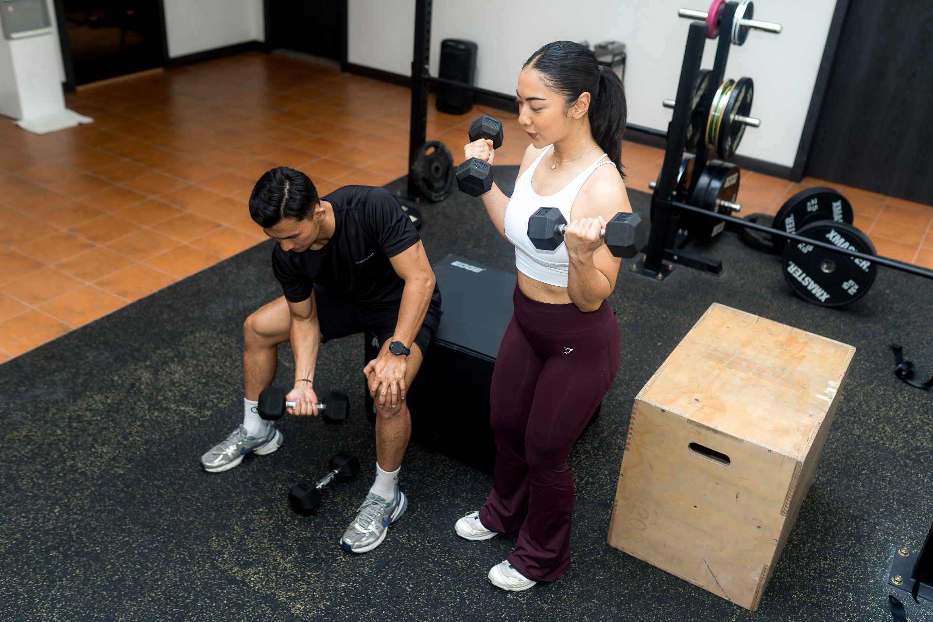 Latihan bersama coach Better You